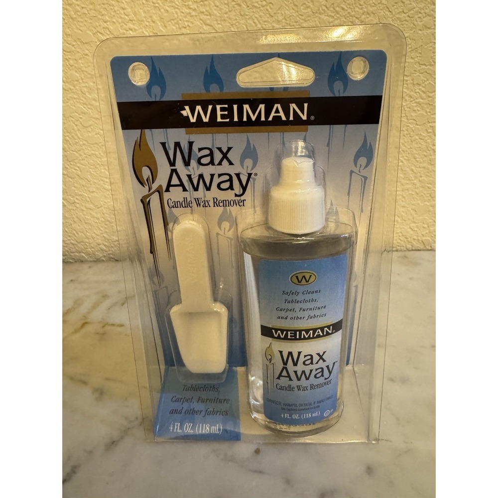 Weiman Wax Away Candle Wax Remover Set 4 Oz